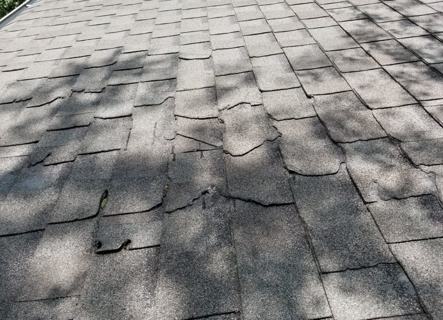 Maple Street Roof Replacement — before
